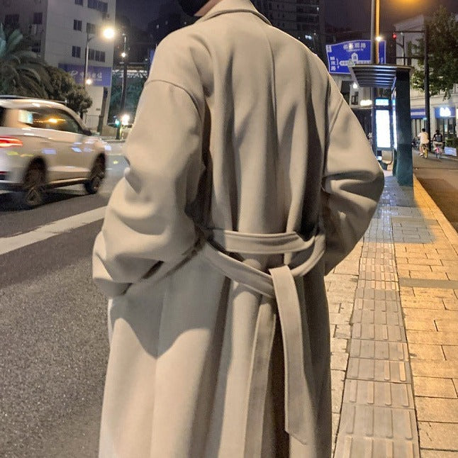 OLD MONEY Wool Overcoat