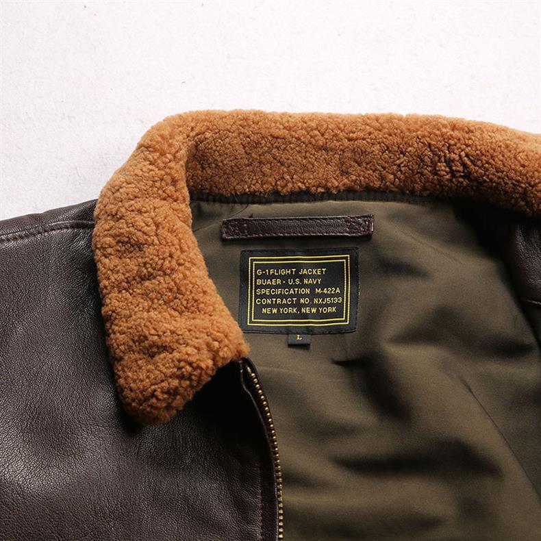 OLD MONEY Leather Coat