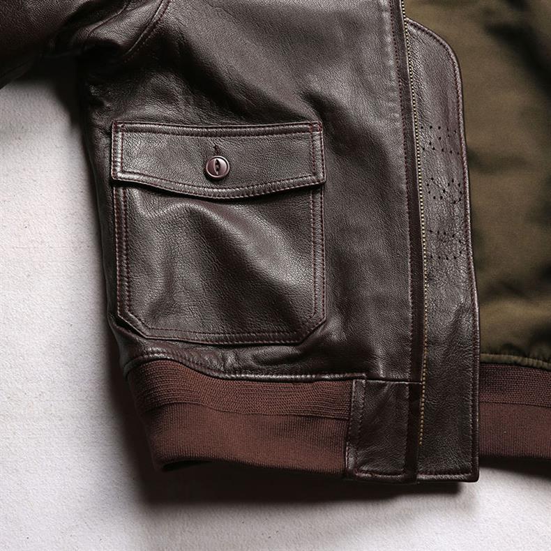 OLD MONEY Leather Coat