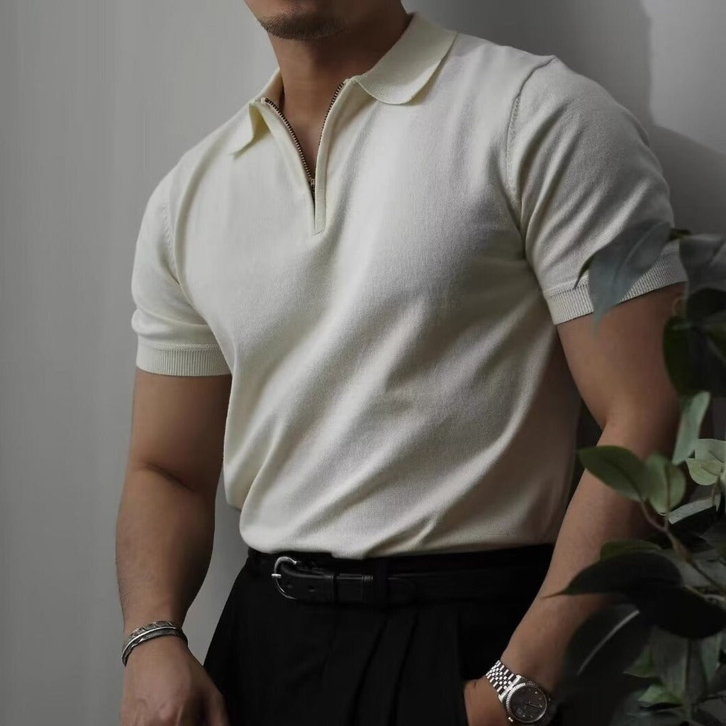 OLD MONEY Quarter Zip Polo