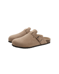 OLD MONEY HERITAGE SUEDE CLOGS