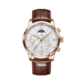 OLD MONEY LEATHER WATCH