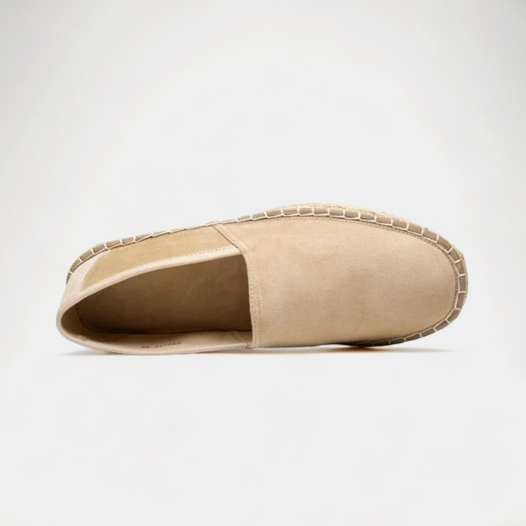 OLD MONEY Tressed Suede Loaffers