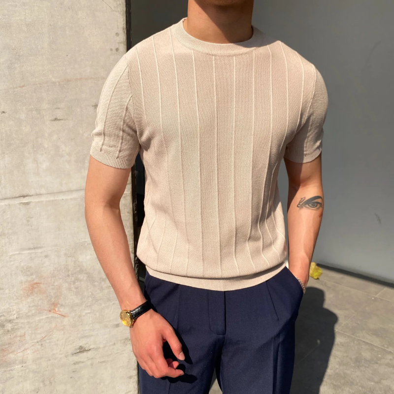OLD MONEY RIBBED T-SHIRT