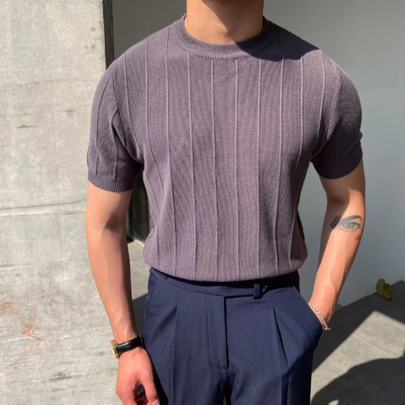 OLD MONEY RIBBED T-SHIRT