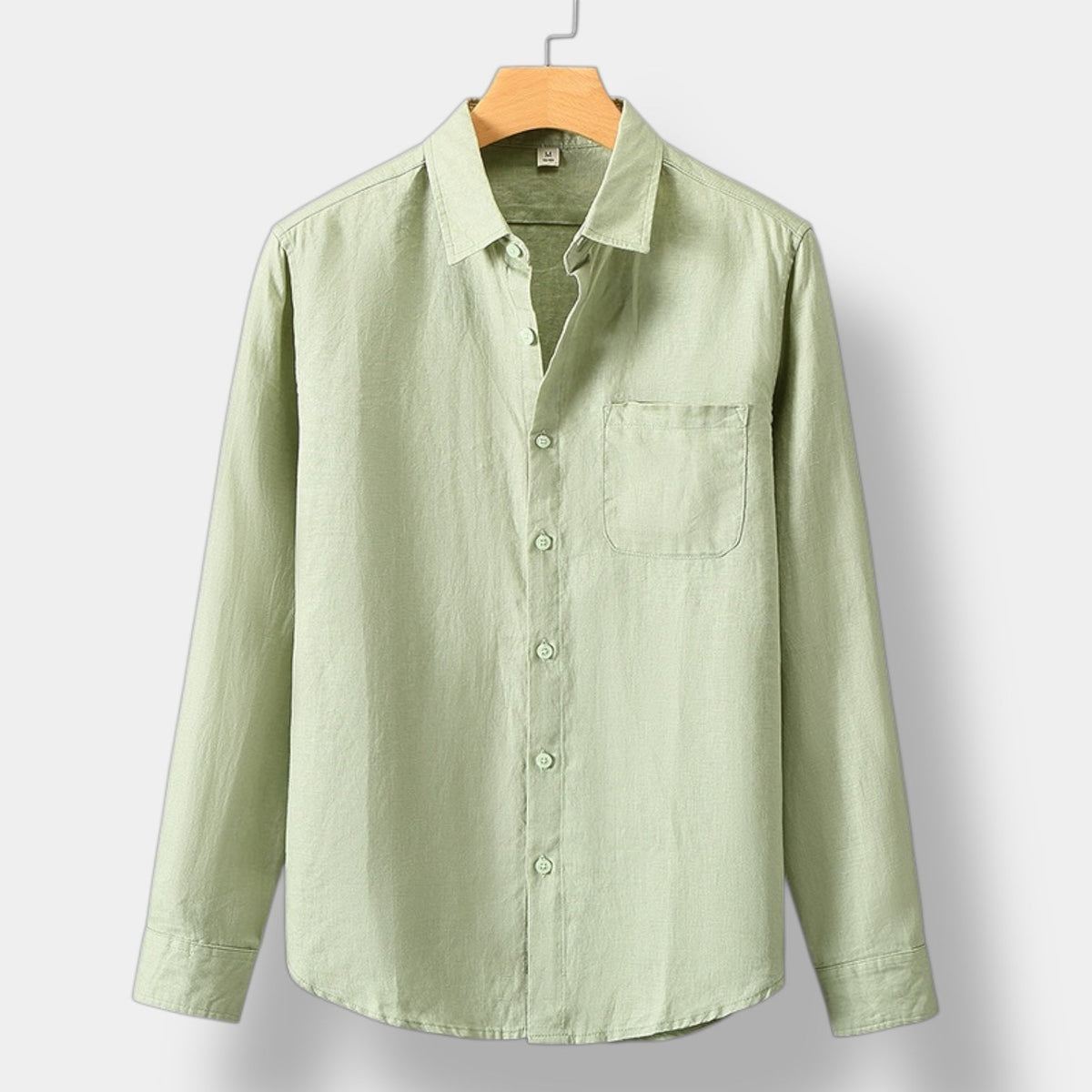 OLD MONEY LINEN LONG SLEEVE SHIRT