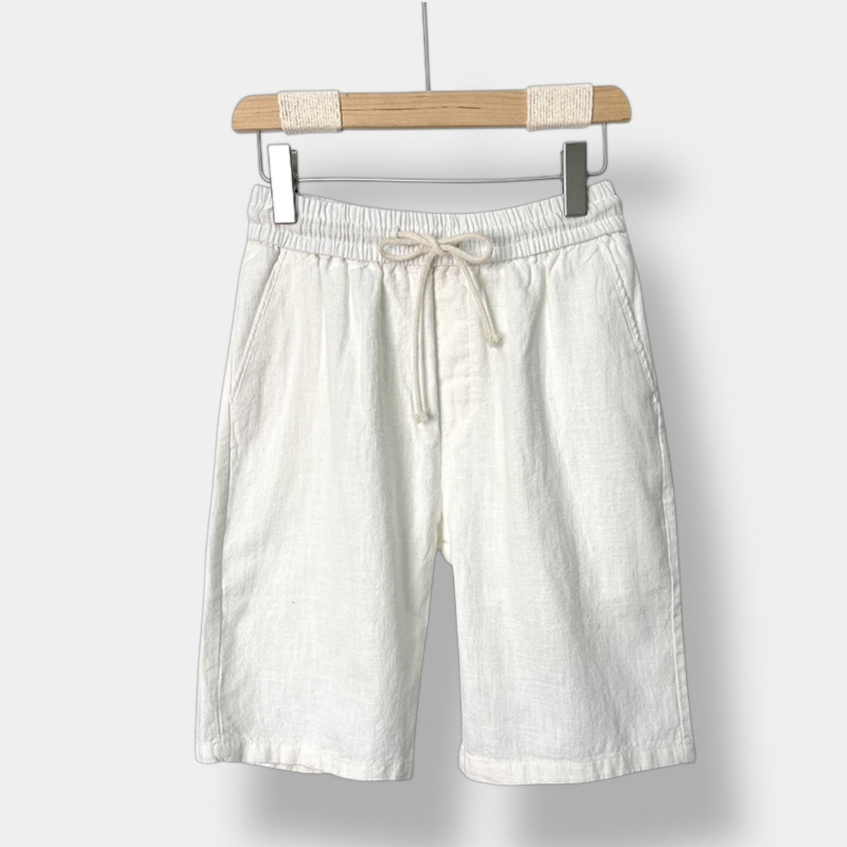 OLD MONEY Relaxed Fit Linen Short