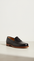 Classic Leather Loafer with Almond Toe