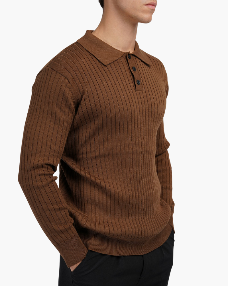 OLD MONEY LONG SLEEVE POLO