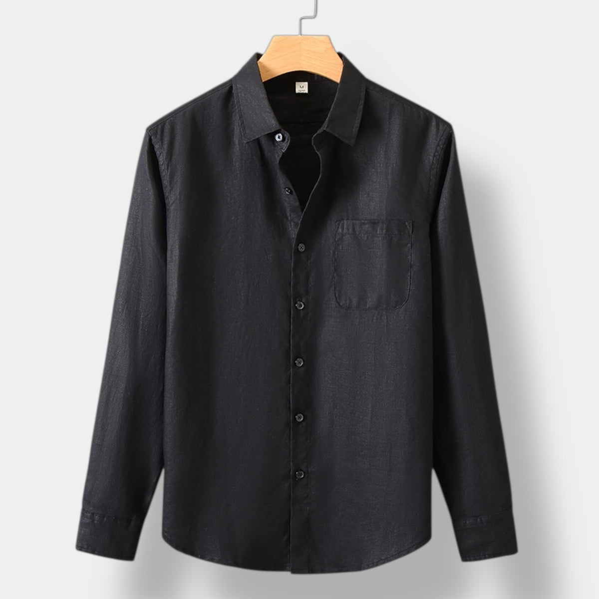OLD MONEY LINEN LONG SLEEVE SHIRT