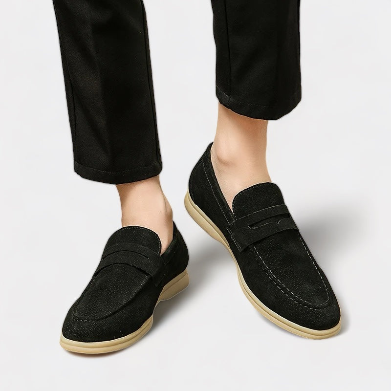OLD MONEY Leather Loafers