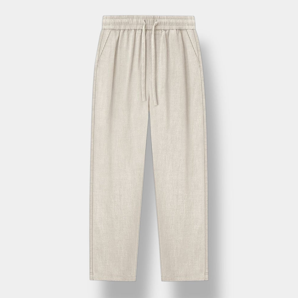 OLD MONEY Relaxed Fit Linen Pant