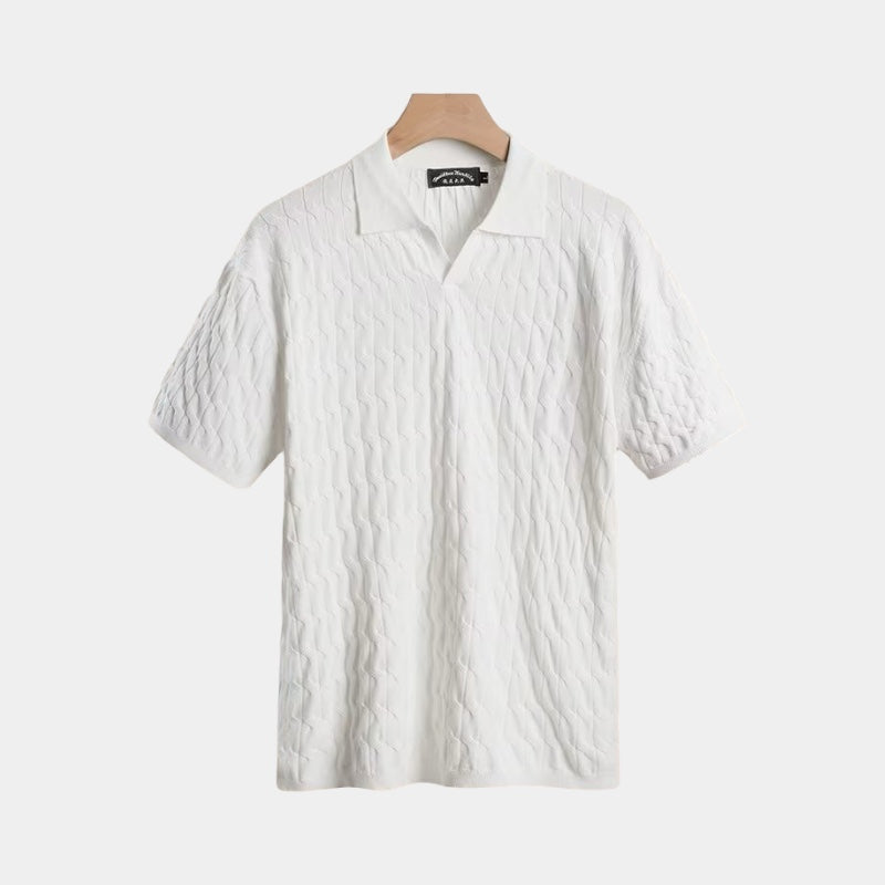 OLD MONEY Textured Polo