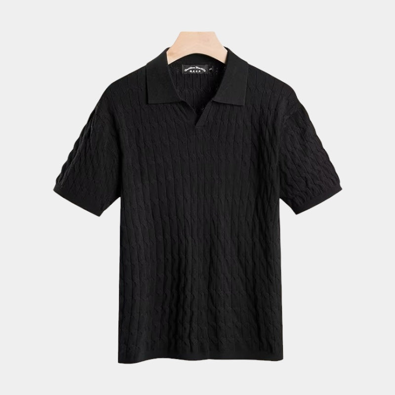 OLD MONEY Textured Polo