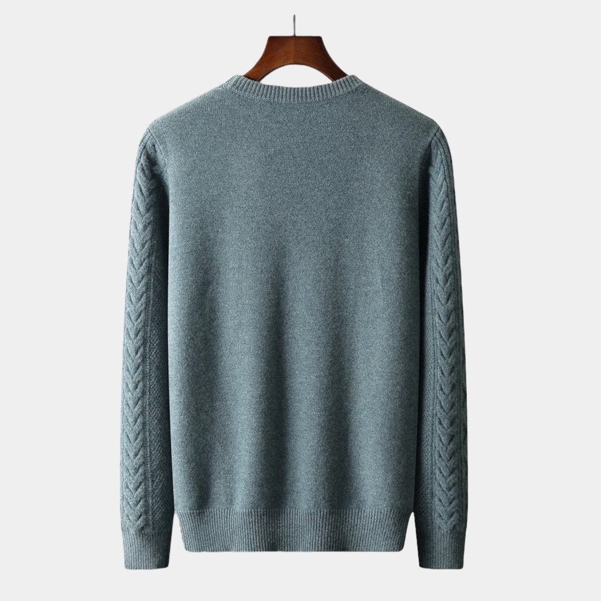 OLD MONEY Merino Wool Jacquard Sweater