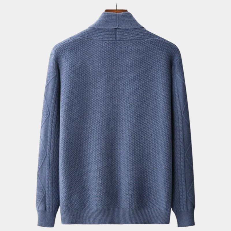 OLD MONEY Merino Wool Cardigan