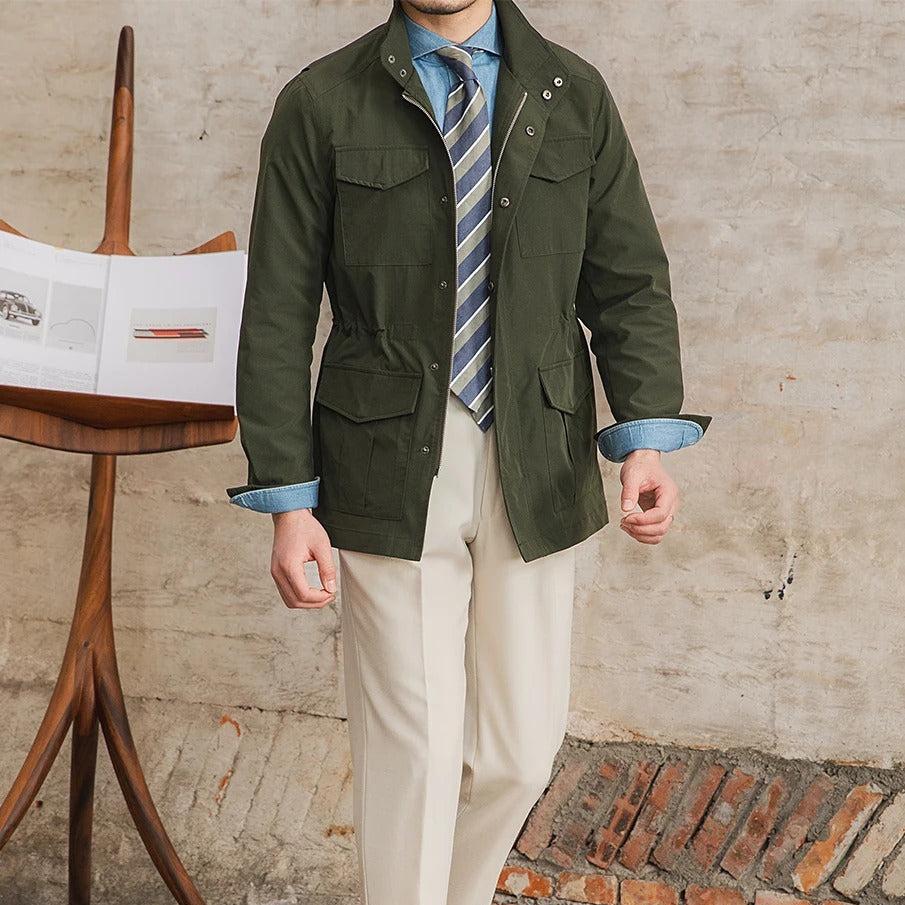OLD MONEY Hunting Raincoat