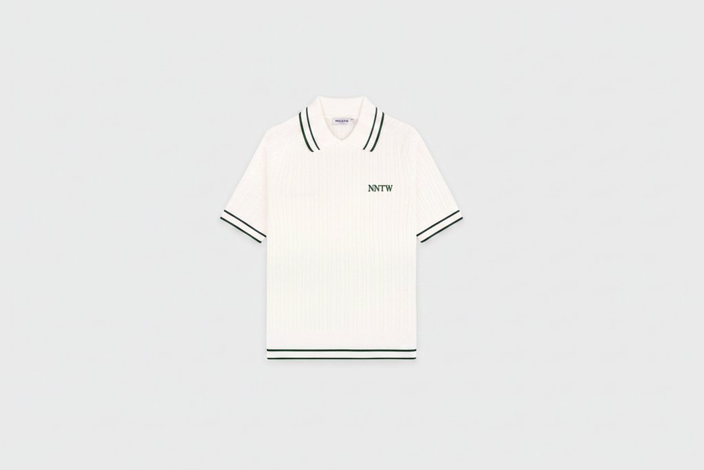 NNTW Tennis Knit - Ecru/Forest