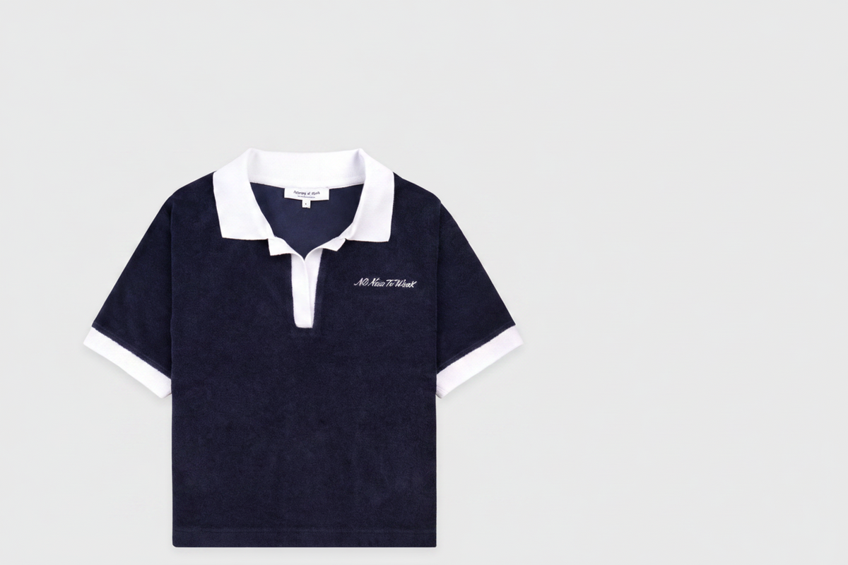 Rivage Terry  - Navy/White