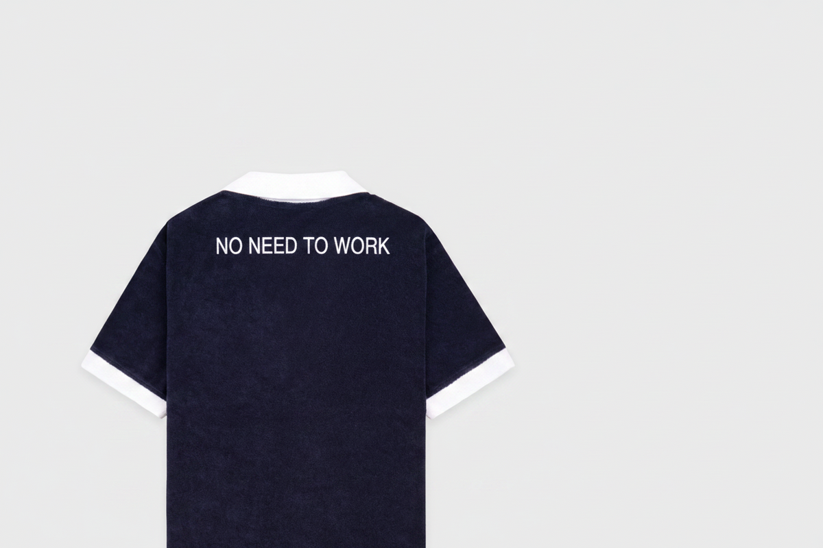 Rivage Terry  - Navy/White