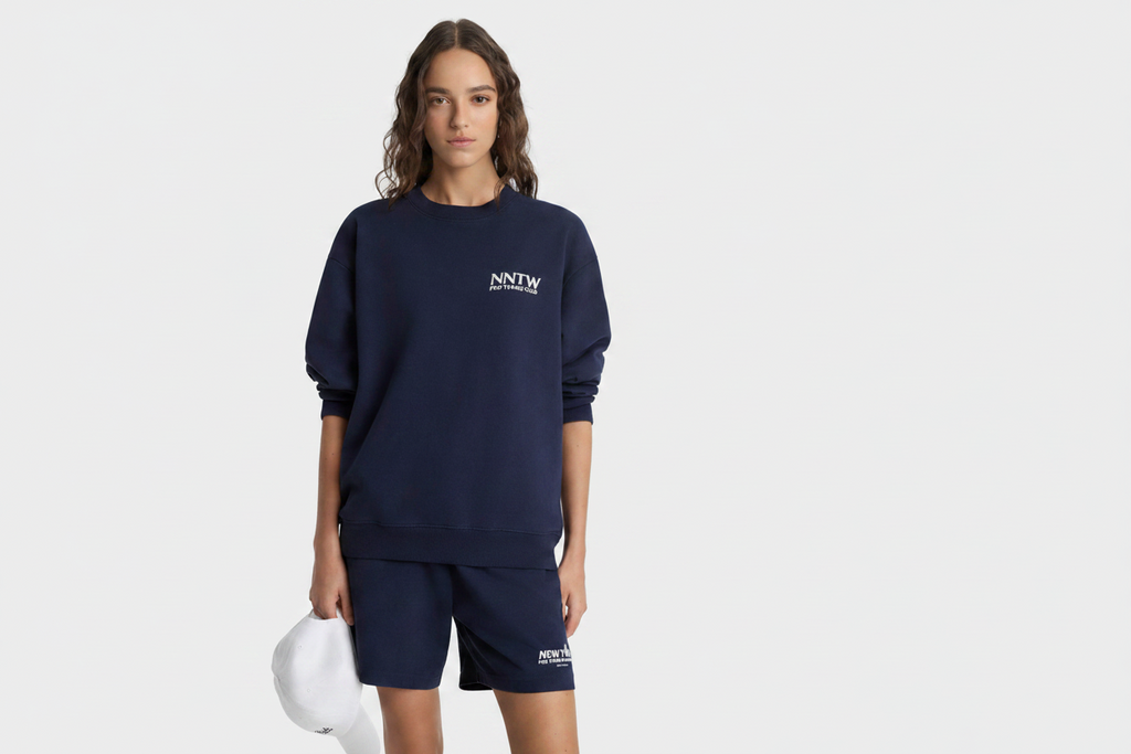 Westwood Club Sweatshirt - Navy/White